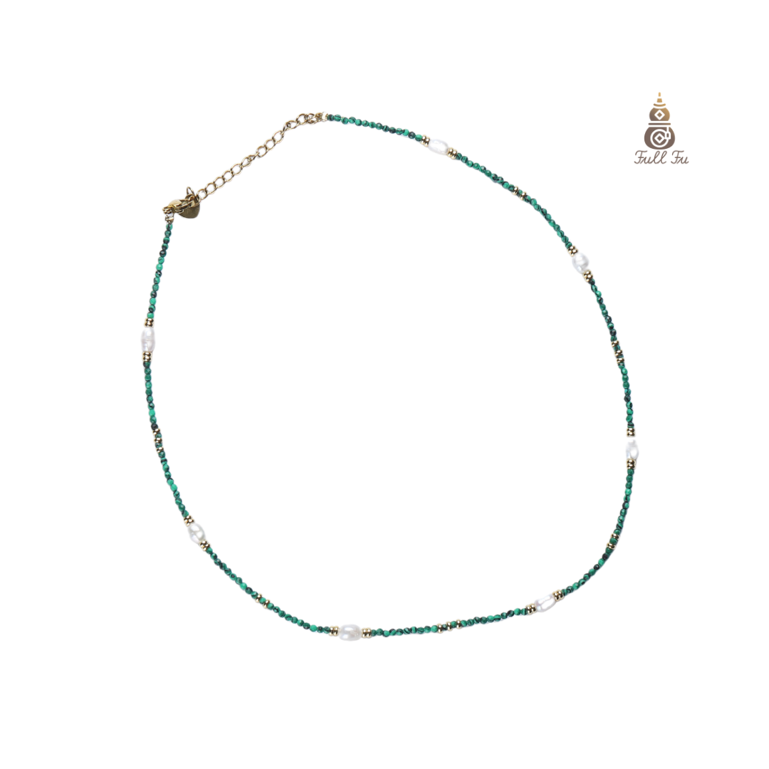 Collana di perle turchesi lunghe Xiao Qing