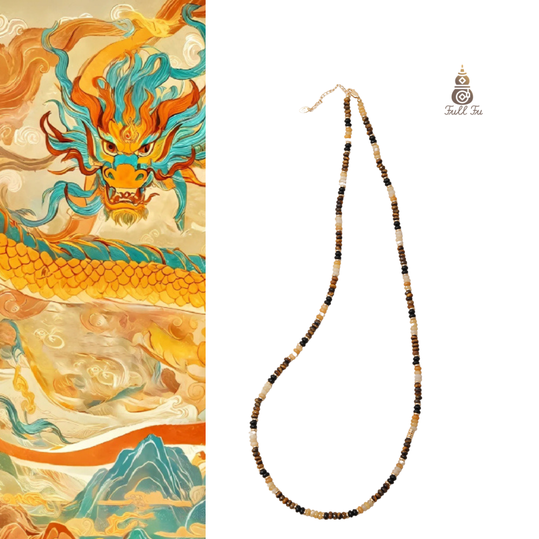 Collana Occhio di Tigre della Fortuna