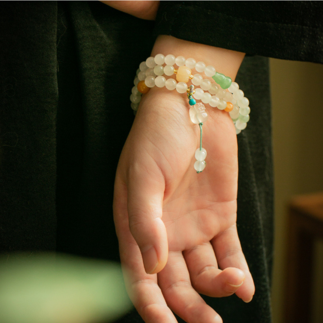 Tianshan Pixiu Nature Jade Bracelet