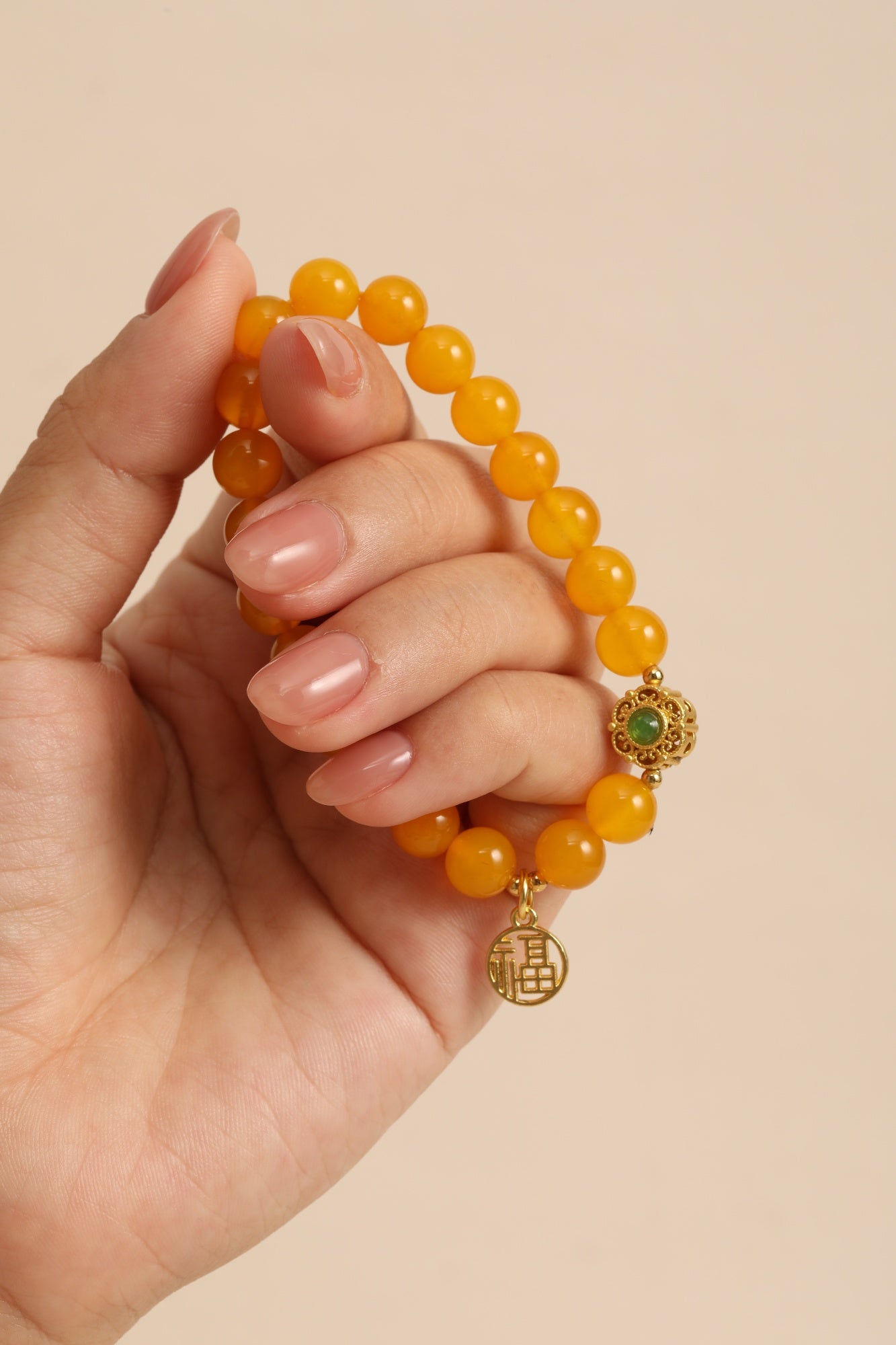 Bracciale Extreme Wealth in agata gialla