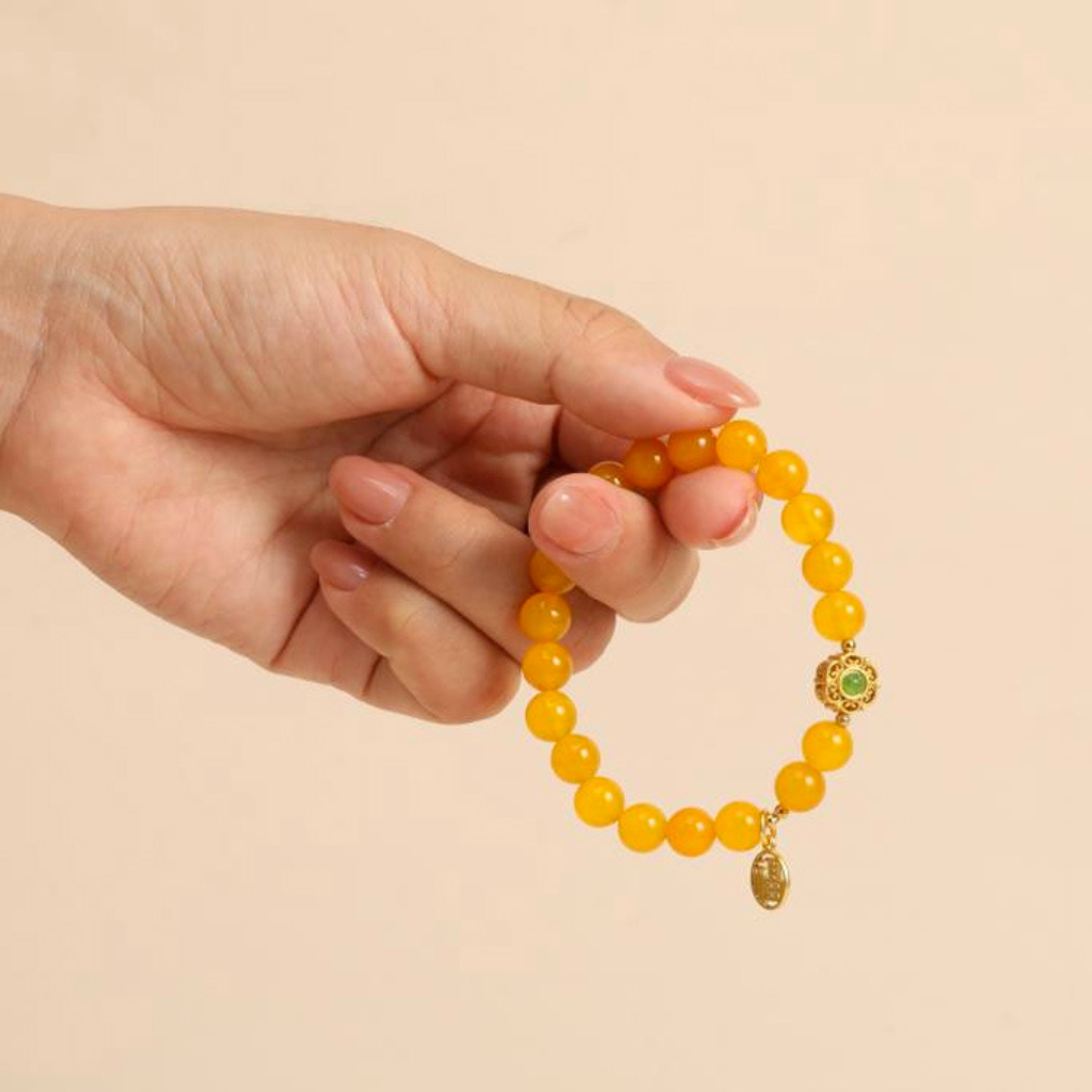 Bracciale Extreme Wealth in agata gialla