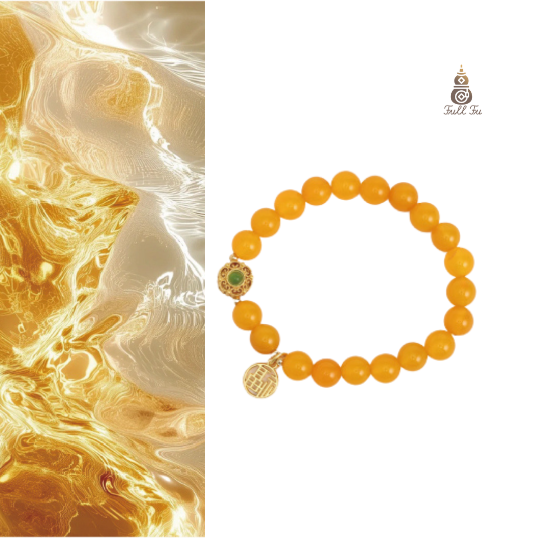 Bracciale Extreme Wealth in agata gialla