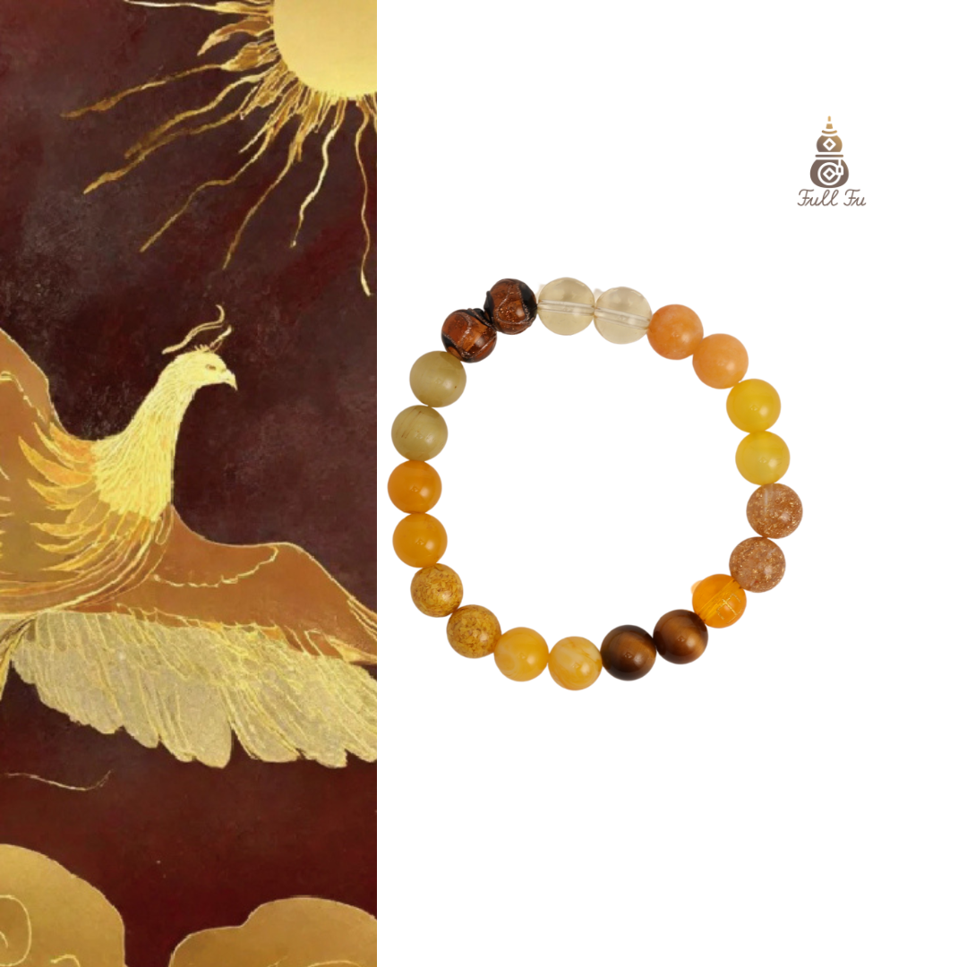 Five-Element Earth——Yellow crystal bracelet