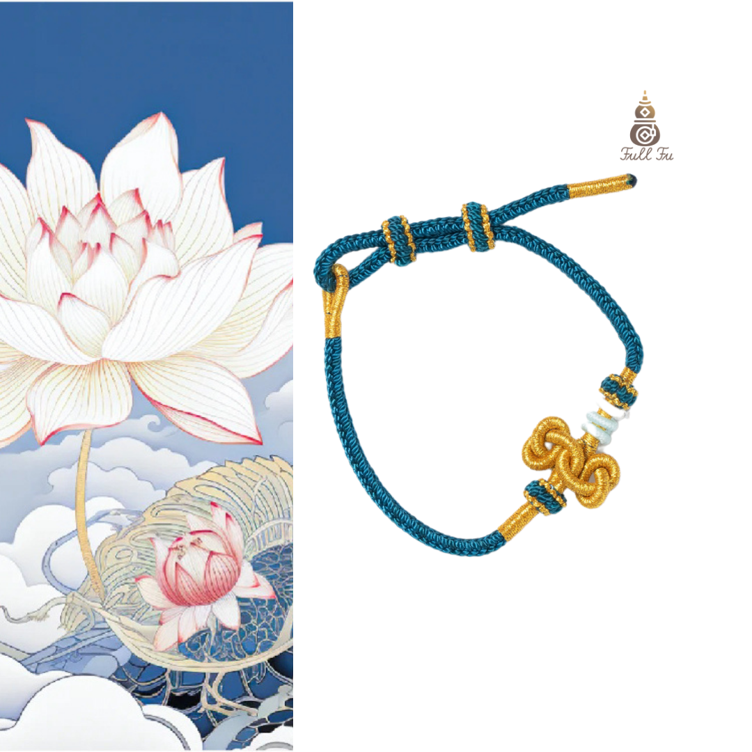 Blue Wenchang Knot - Improve Your Academic and Career Achievements