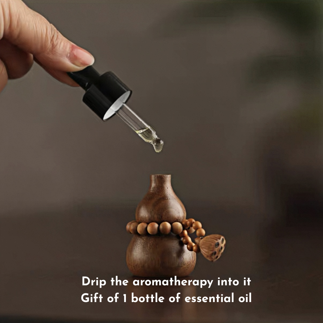 Walnut gourd car fragrance-Good luck with the aroma that fills the whole journey