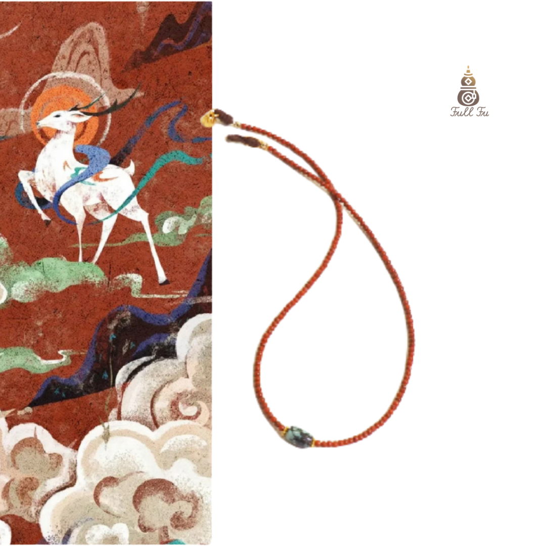 Collana Lucky Strike South Red Agate