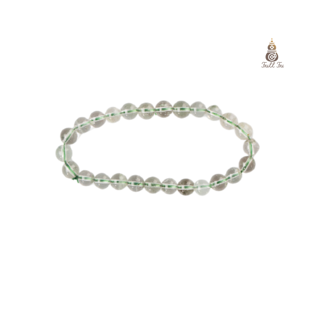 Bracciale in cristallo verde fortuna