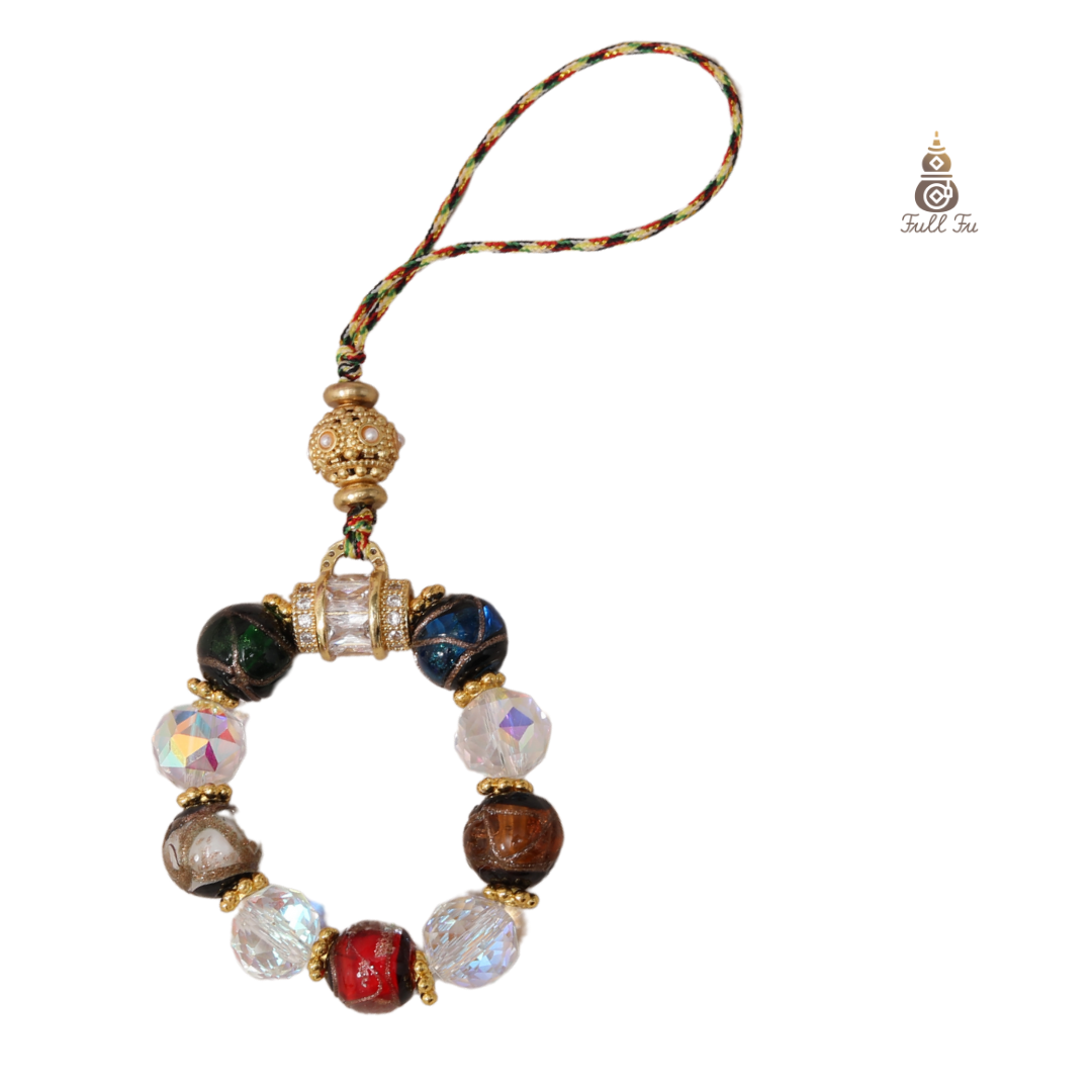 Wufu Artificial Crystal Alloy Pendants