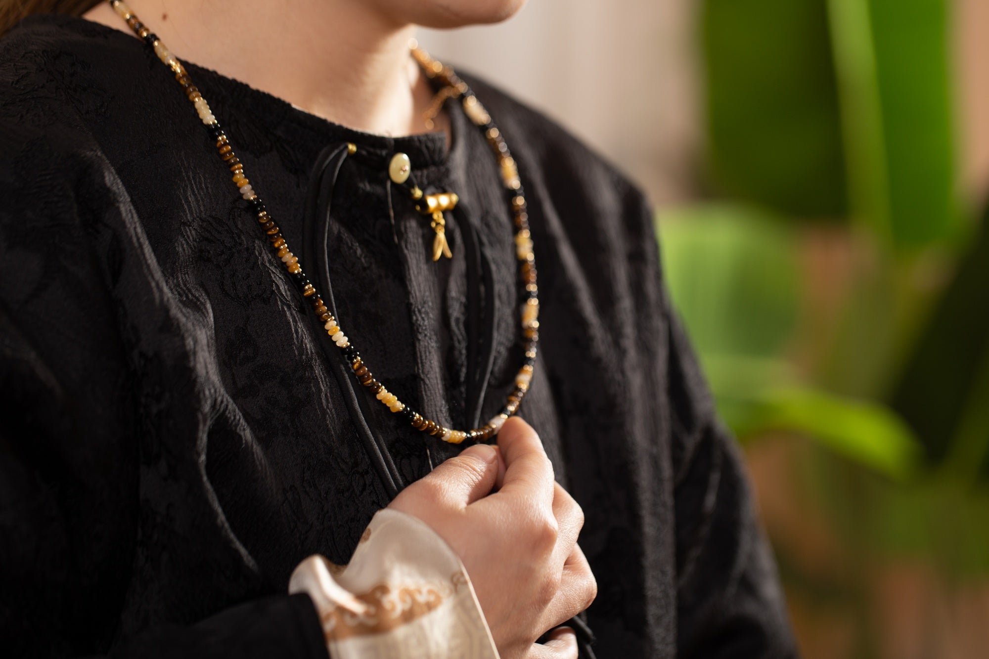 Collana Occhio di Tigre della Fortuna