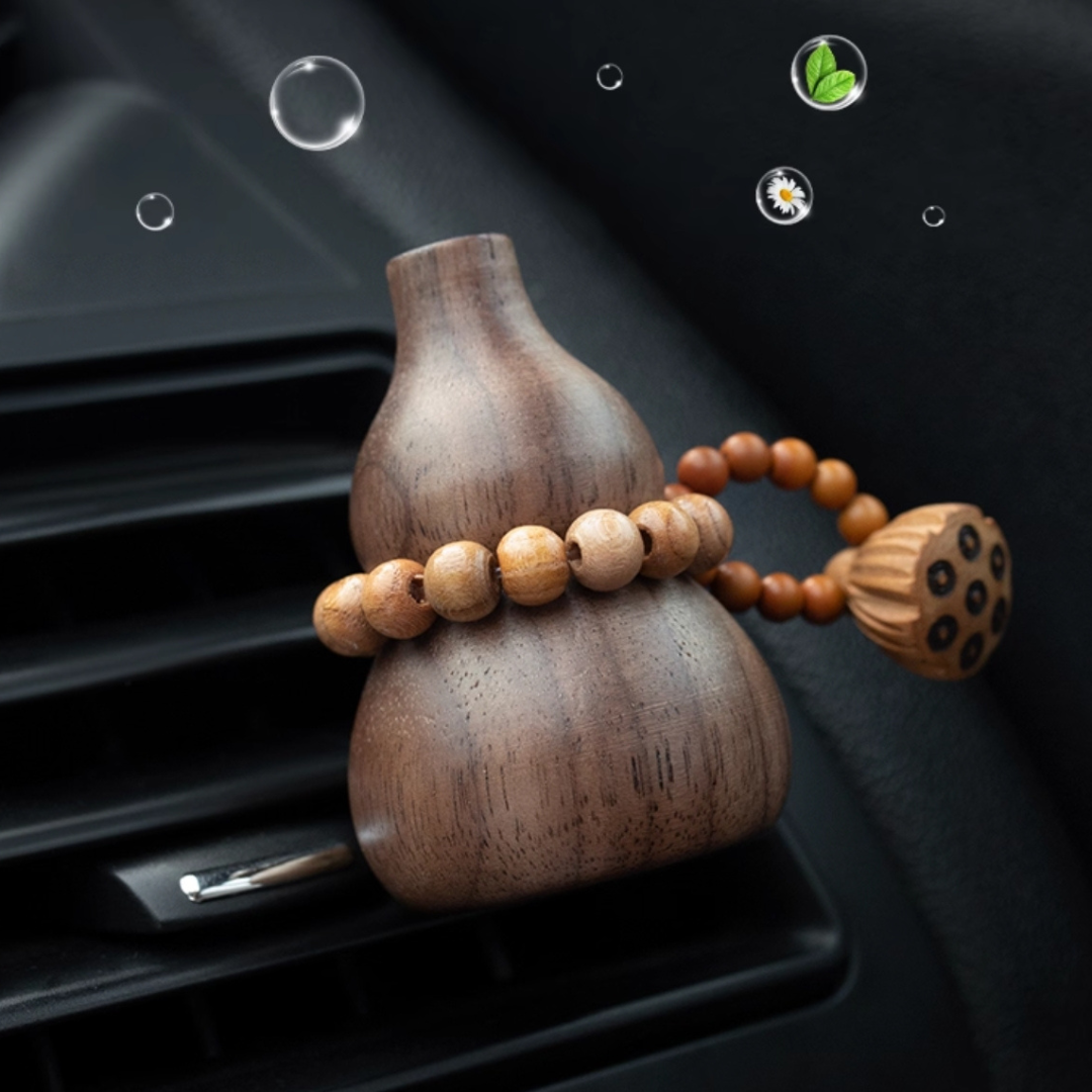 Walnut gourd car fragrance-Good luck with the aroma that fills the whole journey