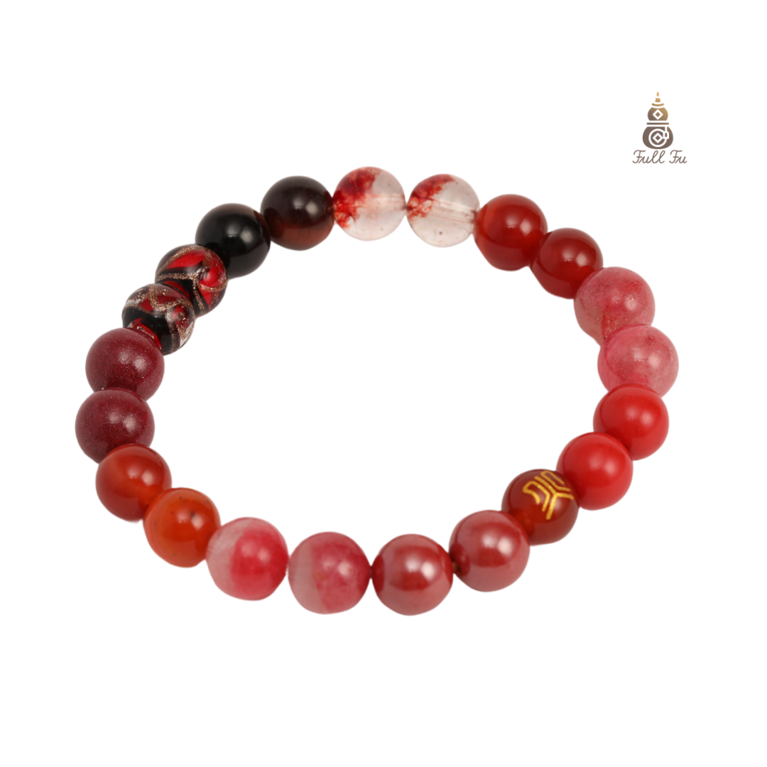 Five Elements Fire——Red crystal bracelet